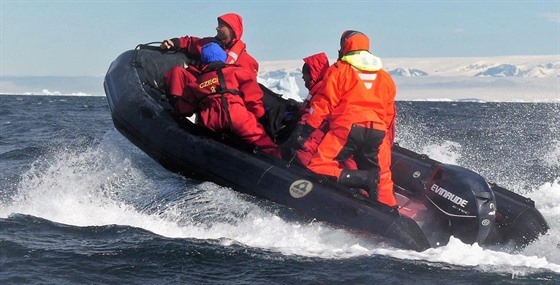 Plavba v antarktických vodách obas pinesla i poádnou dávku adrenalinu.