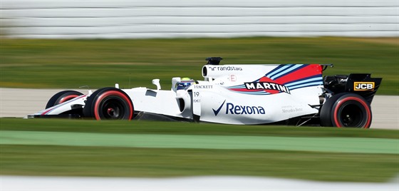 Brazilec Felipe Massa z Williamsu zajel v úvodní den závrených test formule...