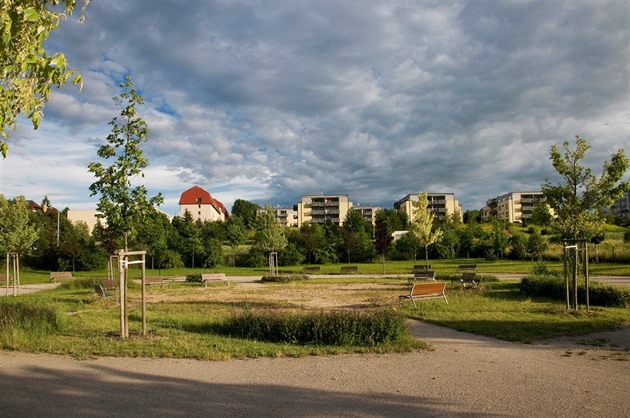 Park na praském Zliín, kde by mlo vzniknout psí krematorium