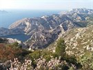 Národní park na okraji Marseille  les Calanques.