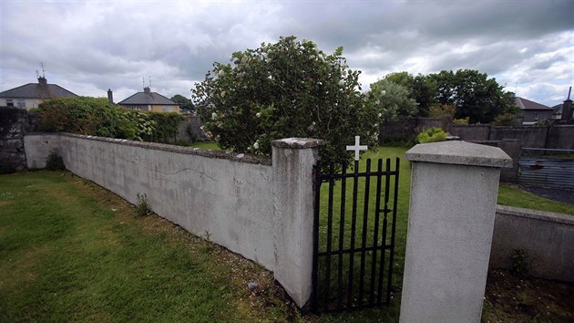 Msto v irskm mst Tuam, kde byl nalezen masov hrob s ostatky mnoha malch dt. (7.6. 2014)