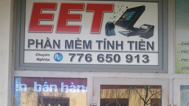 Speciln obchod pro Vietnamce, kter dodv pokladny pro elektronickou...