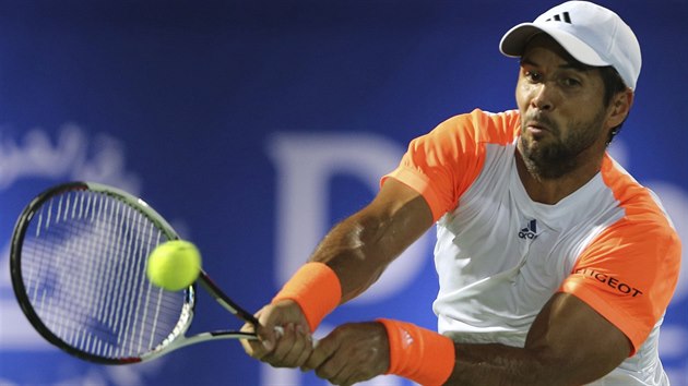 Fernando Verdasco bojuje ve finle turnaje v Dubaji.