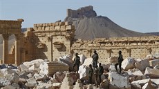 Syrská armáda ovládla historické msto Palmýru. (1. 4. 2016)