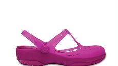 Tak oklivé, a jsou hezké: gumové sandály s pásky, Crocs