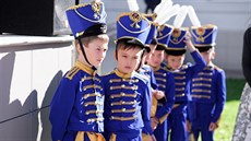 Ve škole svatého Basileia Velikého v Moskvě se děti učí především latinu, Písmo... Ve škole svatého Basileia Velikého v Moskvě se děti učí především latinu, Písmo...