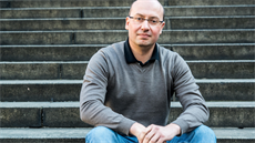 Petr Litoš, spolumajitel nakladatelství Crew. Petr Litoš, spolumajitel nakladatelství Crew.