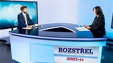 Ministr spravedlnosti Robert Pelikán v diskusním poadu iDNES.tv Rozstel