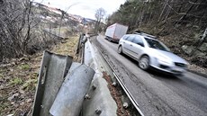 Podle místních si řidiči kamionů v minulých letech oblíbili trasu přes Brtnici... Podle místních si řidiči kamionů v minulých letech oblíbili trasu přes Brtnici...