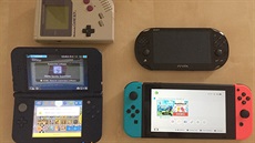 Gameboy, PS Vita, New 3DS XL, Nintendo Switch