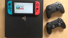 V souasné dob nejvýkonnjí konzole na trhu PlayStation 4 Pro a Switch. Vedle...