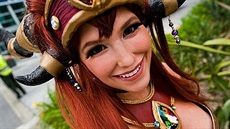 Cosplay na akci Blizzcon - Alexstrasza Cosplay na akci Blizzcon - Alexstrasza