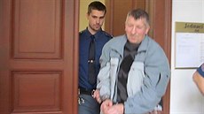 Obžalovaný František Faško u Krajského soudu v Plzni. (8. března 2017) Obžalovaný František Faško u Krajského soudu v Plzni. (8. března 2017)