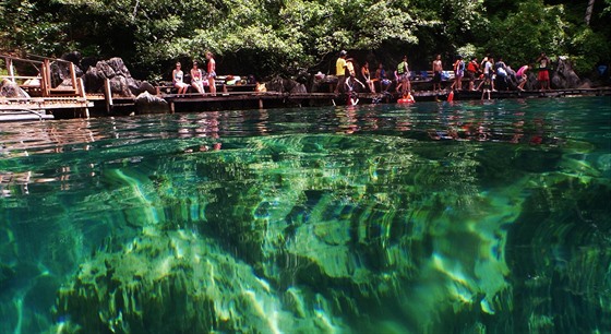 Jezero Kayangan je povaováno za nejistí jezero na Filipínách.