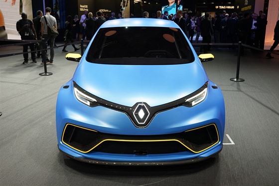 Sportovní provedení elektromobilu Renault Zoe se v podob konceptu pedstavuje...