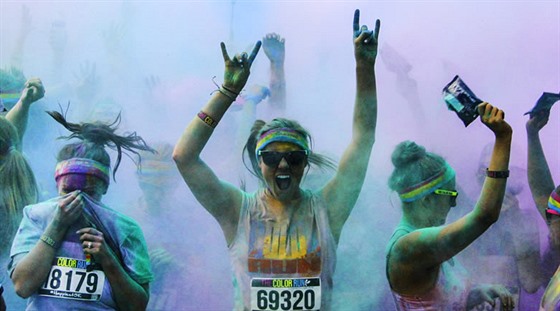 The Color Run: barevný svt kolem pohltí vechny závodníky, vzniknou...