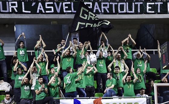 Nejhlasitjí fanouci ASVEL Lyon-Villeurbanne