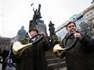 Demonstrace proti smrnici omezující drení zbraní na Václavském námstí (15....