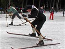 Retro akce Krakonoovi lyníci se konala na sjezdovce Pomezky v Malé Úp (18....