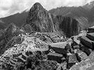 Machu Picchu jet jednou v ernobílém provedení, aby toho nebylo málo.