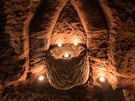 Jeskyn v Shropshire vyuívali ped 700 lety rytíi Temláského ádu.