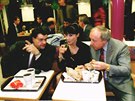 McDonalds restaurant Florenc V.I.P. party, které se zúastnila i Dáda...