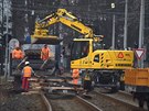 Tramvajov mosty na Plzesk ulici v Ostrav, kter jsou ve patnm stavu, se...