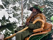 Vítání jara za přítomnosti Krakonoše v Harrachově (18. března 2017). Vítání jara za přítomnosti Krakonoše v Harrachově (18. března 2017).
