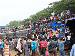 Cesta vlakem v Bangladéi