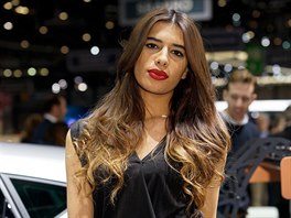 Modelky a hostesky enevského autosalonu 2017