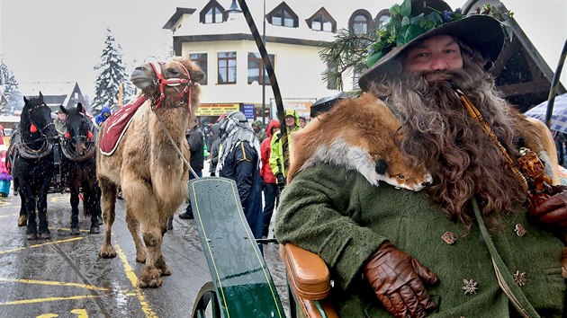 Vtn jara za ptomnosti Krakonoe v Harrachov (18. bezna 2017).