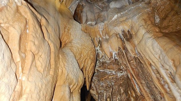 Dm Jirky Gregora, kter objevili dobrovoln jeskyi v Matalov Vymodlen jeskyni (10. bezna 2017).