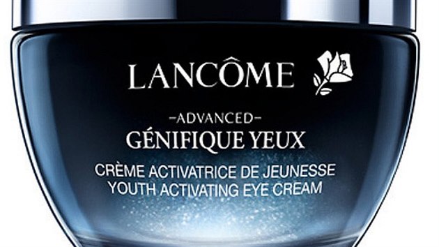 Inovativn on krm pro aktivaci mld Lancme Advanced Genifique Yeux (Youth Activating Eye Cream) reaktivuje geny a stimuluje tvorbu protein, redukuje tmav kruhy a otoky v okol o, rozjasuje, vyhlazuje a zpevuje; www.krasa.cz, 1299 korun.