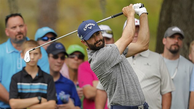 Adam Hadwin na turnaji Valspar Championship v Palm Harbor.