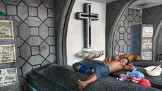 Mrtví tam ulehli k poslednímu odpočinku, živí tam bydlí. Patří k tomu i... Mrtví tam ulehli k poslednímu odpočinku, živí tam bydlí. Patří k tomu i...