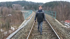 Podle Jindřicha Berounského (na snímku) je opatření o snížení rychlosti vlaků v... Podle Jindřicha Berounského (na snímku) je opatření o snížení rychlosti vlaků v...