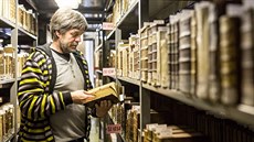 Jihoeská vdecká knihovna má v klátee ve Zlaté Korun uloené rukopisy a...
