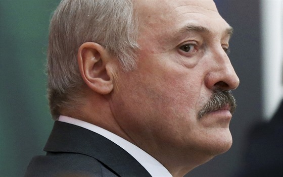 Bloruský prezident Alexandr Lukaenko (25. února 2016)