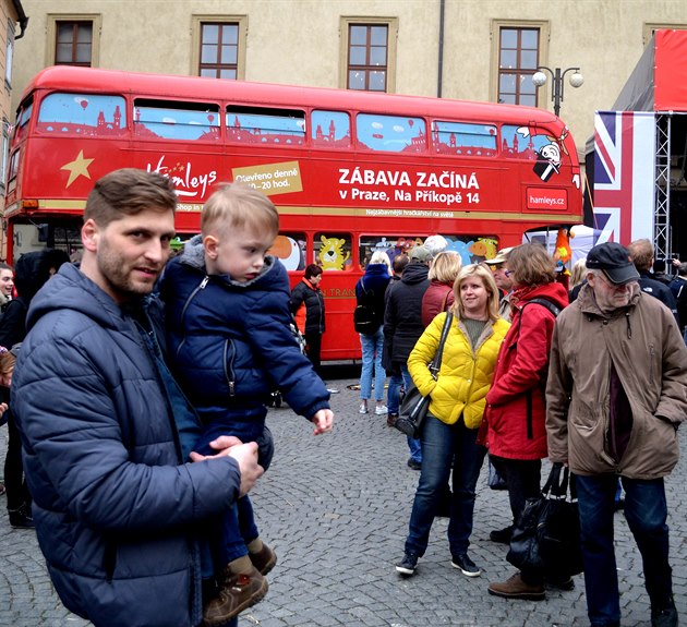Praha pivítala Velkou Británii
