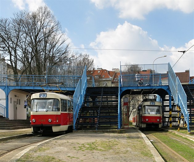 Tramvajové obratit na Královce