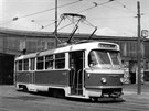 Tramvaj T3 v roce 1960.