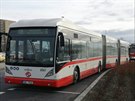 Nejdelí autobus v esku se srazil s náklaákem (20.3.2017).