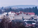 Barokní zámek s kostelem Nejsvtjí Trojice v Rychnov nad Knnou