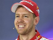 Sebastian Vettel po Velk cen Austrlie 2017.