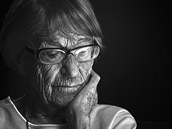 Brunhilde Pomselová ve snímku Jeden německý život Brunhilde Pomselová ve snímku Jeden německý život