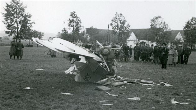 Tragick nehoda vyhldkovho letounu na vysokomtskm letiti.