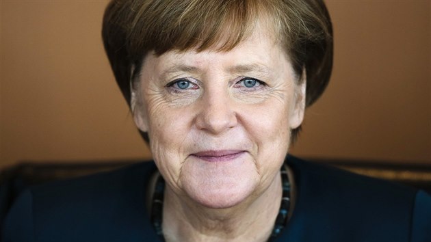 Nmeck kanclka Angela Merkelov na snmku z bezna 2017