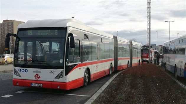 Nejdel autobus v esku se srazil s nklakem (20.3.2017).