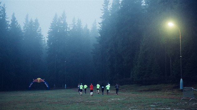 Momentky ze tafetovho zvodu Vltava Run (kvten 2016)