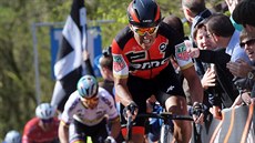 Greg van Avarmaet si jede pro vítězství na jarní klasice Gent - Wevelgem. Greg van Avarmaet si jede pro vítězství na jarní klasice Gent - Wevelgem.